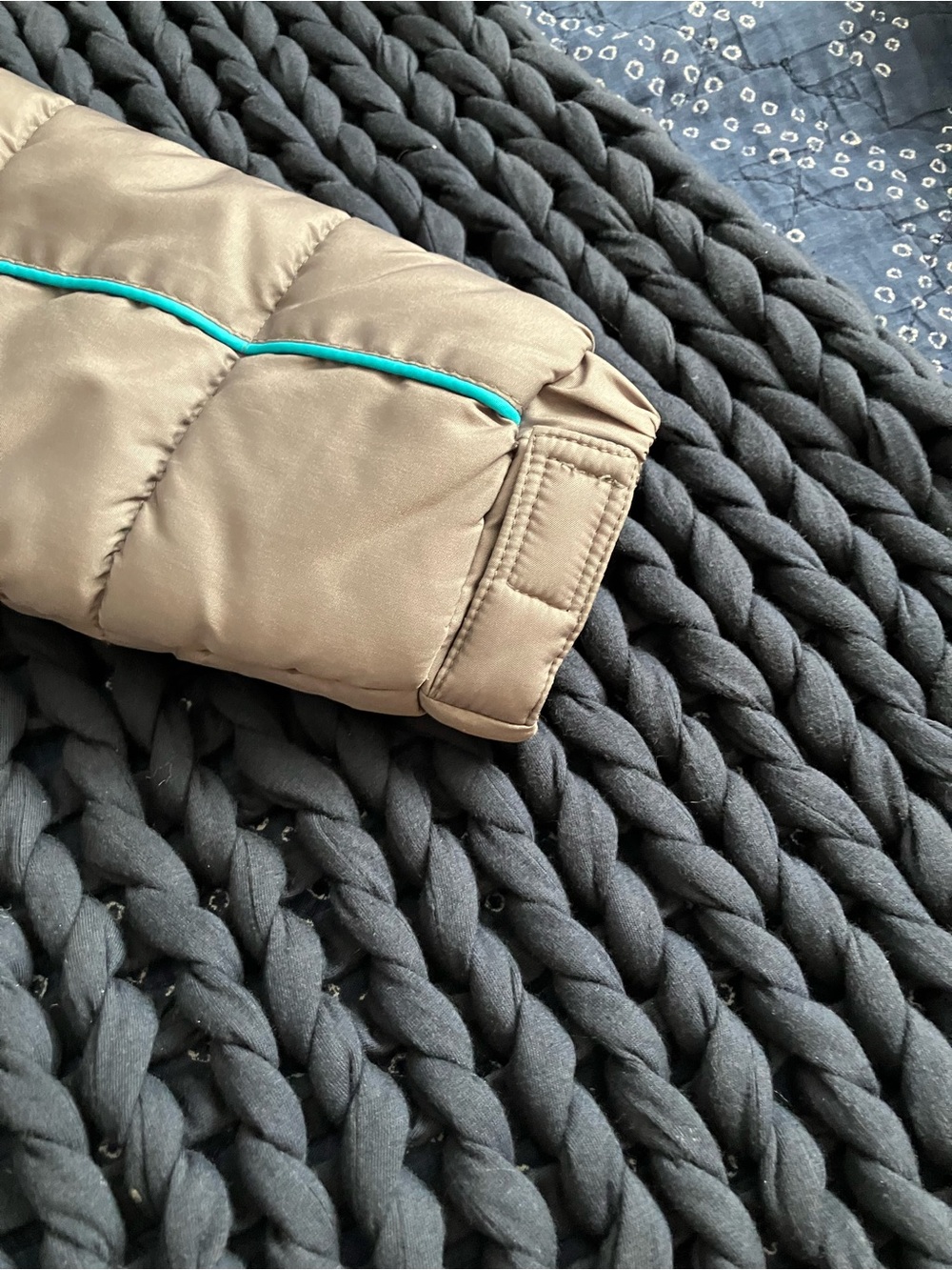 Kids Teal & Gray Winter Jacket - Picture 5 of 13